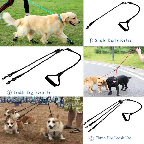 3 в 1 шарнирном соединении ведущего каната 360° любимца прочного поводка собаки нейлона съемном отсутствие путать