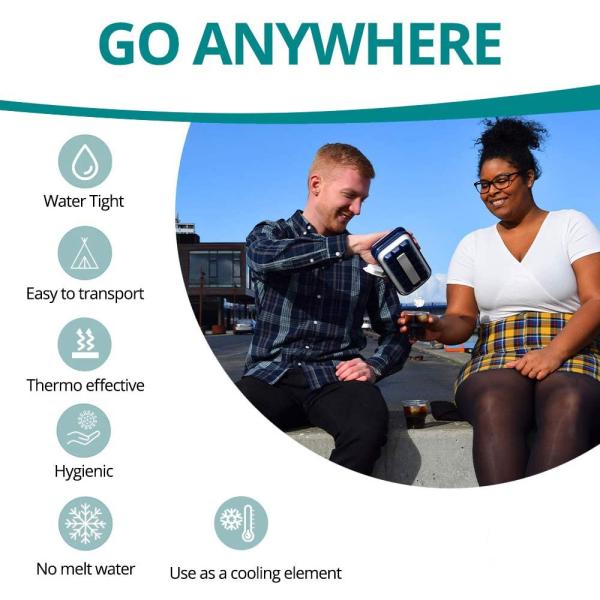 портативный складный создатель шарика льда силикона 259g