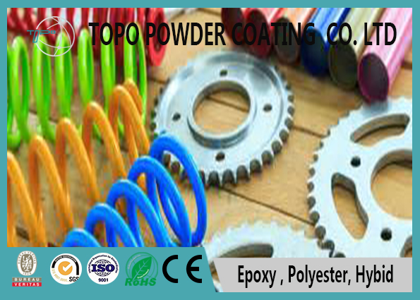 Polvo anaranjado rojo brillante del poliéster RAL2008, capa resistente química del polvo