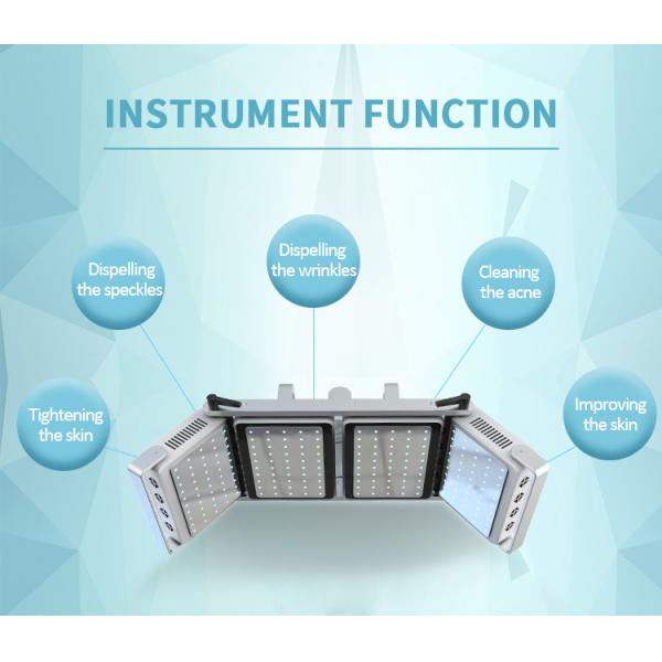 Многоцветная терапевтическая машина PDT сертифицирована FDA для лечения лица, шеи и груди - 5 огней