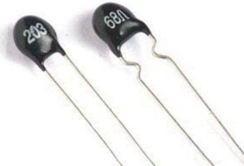 UL1434 CQC TUV Certificated MF12 MF11 Temperature Compensation NTC Thermistor For Measuring Equipments
