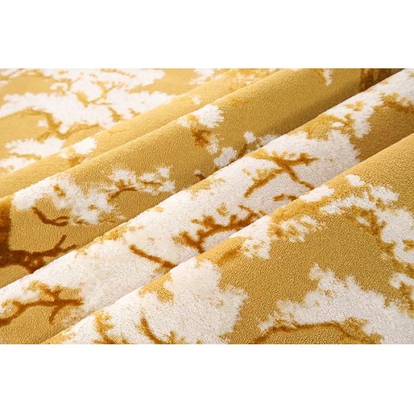 Parisian-Inspired Artistic Tree Jacquard Velvet Fabric For Your Sofa
