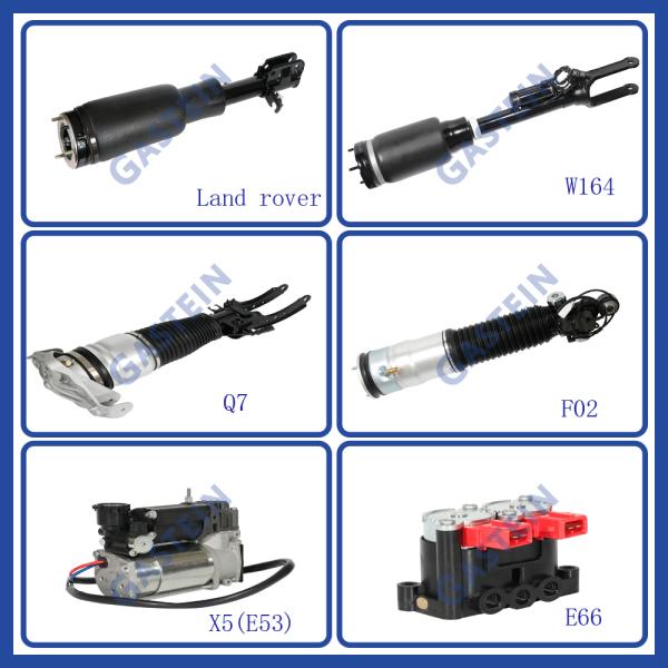 37126785538 Rubber BMW E65 Rear Shock Absorbers For 7 Series