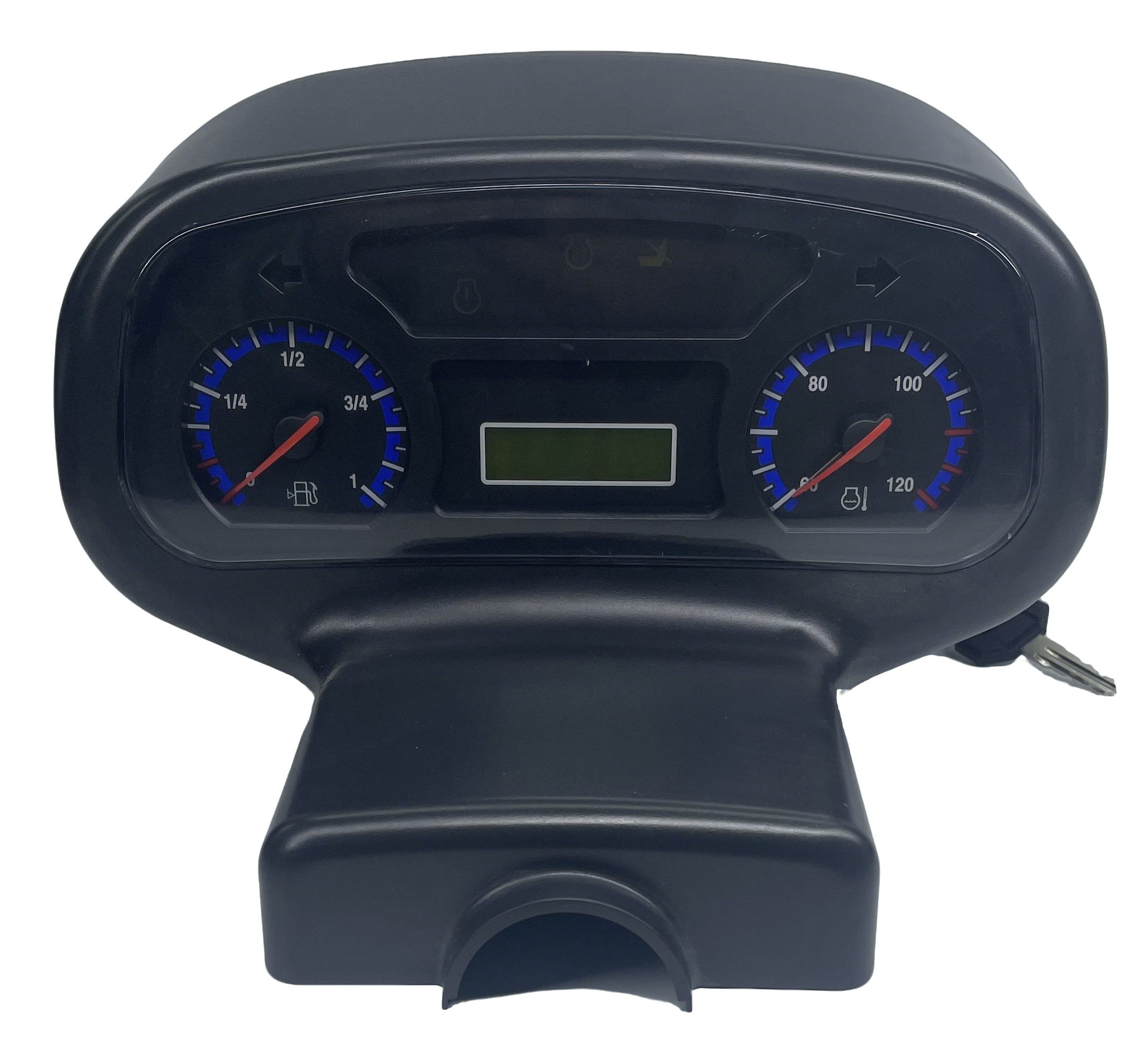 Combined dashboard with front-mounted digital display for forklifts. High-definition digital display for forklift combination dashboard. Special dashboard for internal combustion forklifts