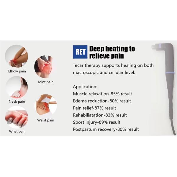 448khz Cet Ret Resistive RF Pain Relief Tecar Therapy Machine