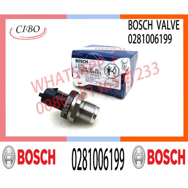 Regulador de bomba de combustible de válvula de control de presión de riel común DRV nuevo y genuino 0281006199 para Fiat / 5801483105