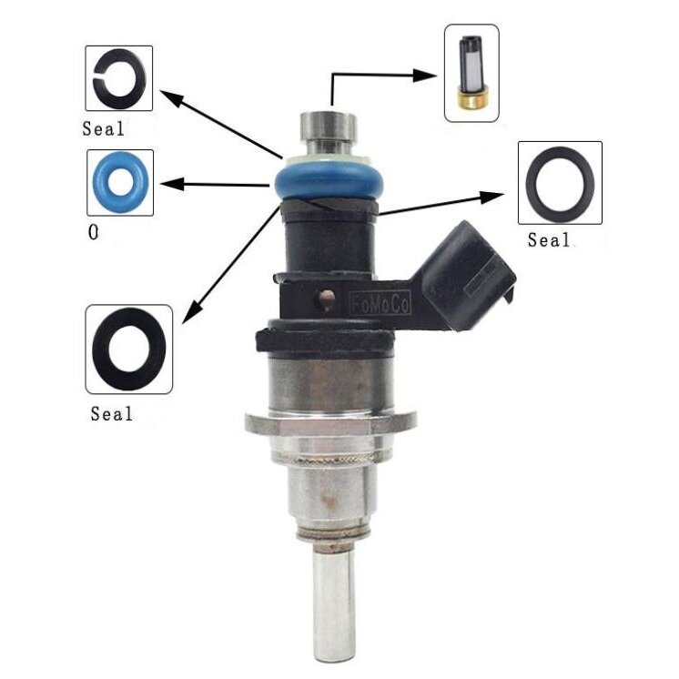 6x3x12mm Fuel Injector Filter for Universal Nozzle Screen Basket Kit Replacement
