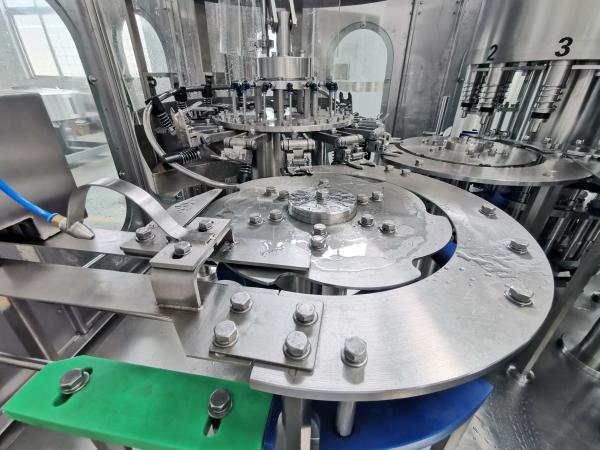 High Efficiency Mineral Water Plant , Stable Pet Bottle Filling Machine