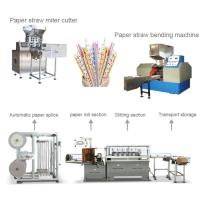 Auto multi palhas coloridas de emenda do papel de Straw Manufacturing Machine For Making da faca