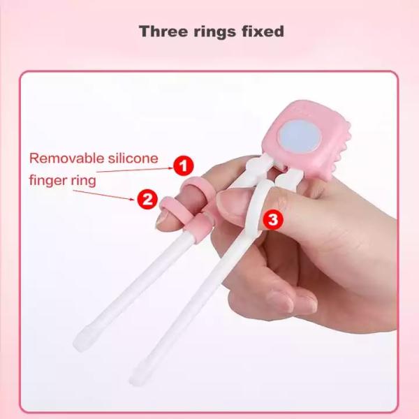 Sustainable Baby Silicone Products One Pair Chopstick Eco Friendly Customized