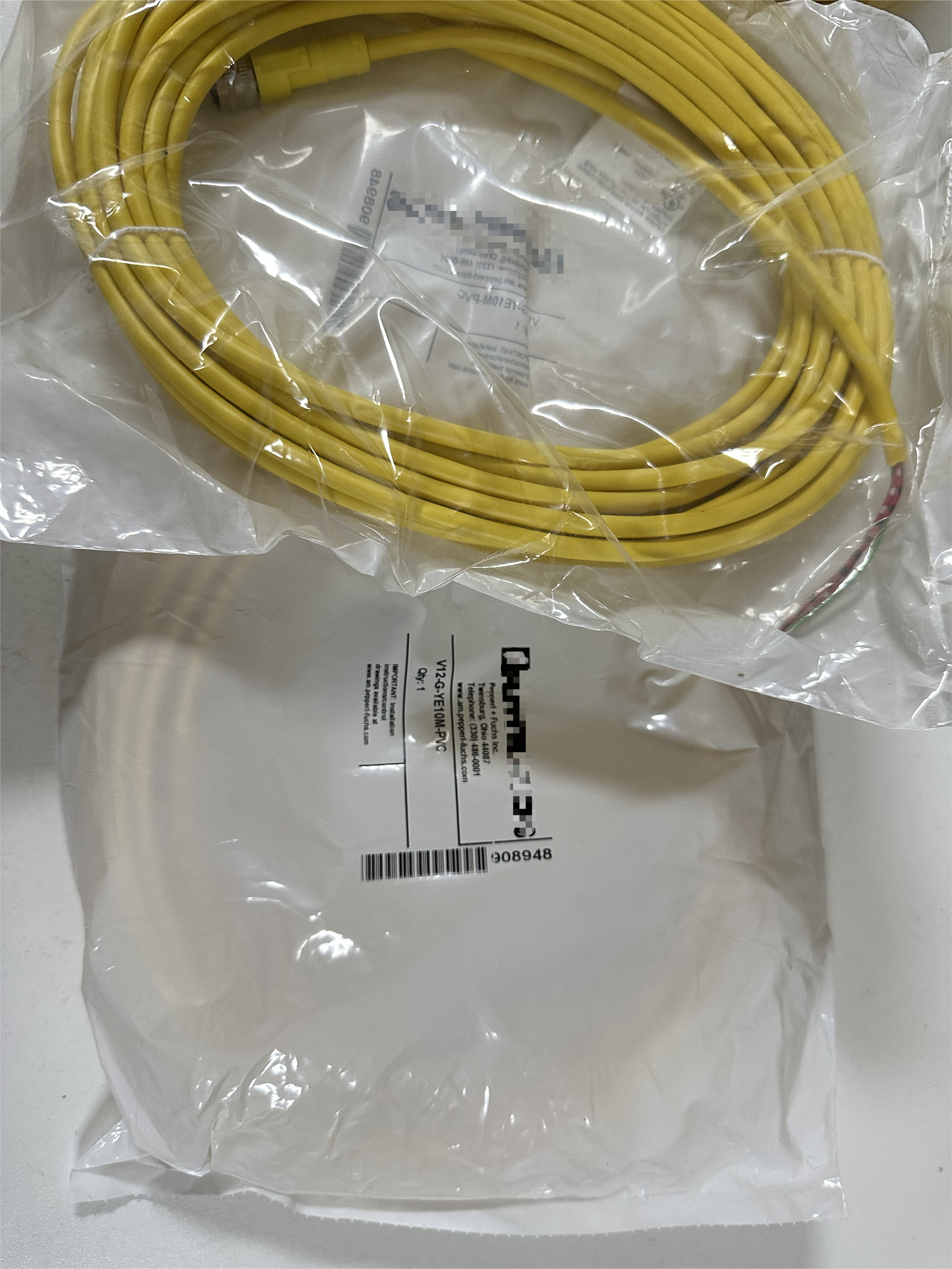 4A P+F сенсоры женский разъем V12-G-YE10M-PVC