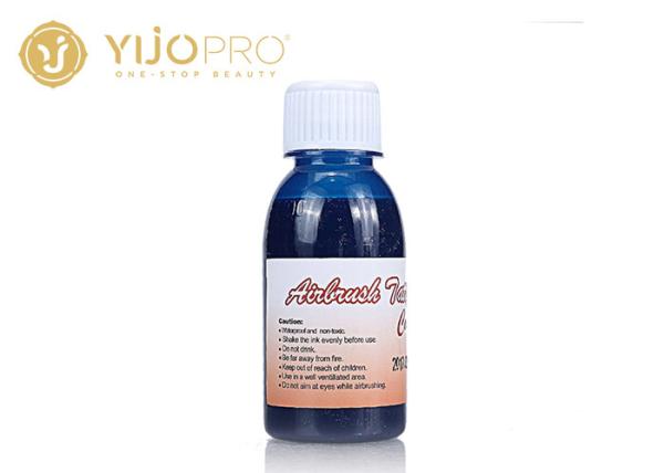 A tinta permanente inofensiva azul da tatuagem/cosmético permanente pigmenta 100ml/garrafa