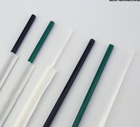 Bar Accessories Type Drinking Straws 6mm Diameter ECO Friendly Custom Transparent PLA