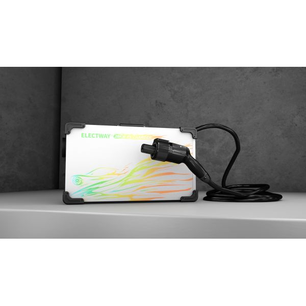 7KW Portable Tesla EV Charger NACS 32A CEE Plug Delay Charging Function Home Mobile Fast Charging Station