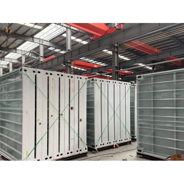 Galvanised Steel 20ft Portable Foldable Container House For Mining Camp