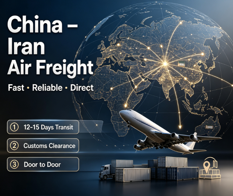 DDP China To Iran Air Freight Service