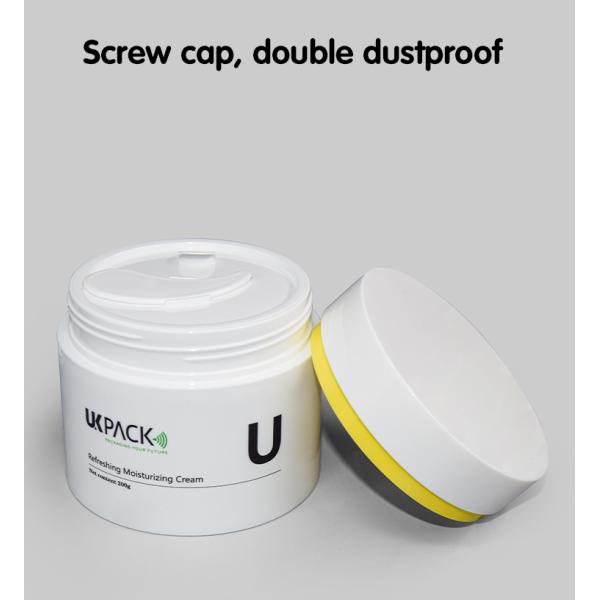 100 г / 200 г индивидуального цвета и логотипа крема Jar Face / Eye Cream Container Skin Care Packaging UKC71