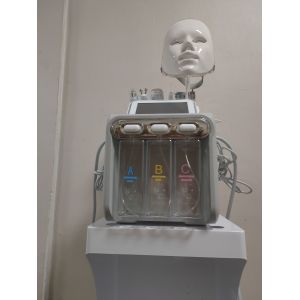 Профессиональная гидролинейная очистительная машина для лица с светодиодным оборудованием для красоты 2023 2024