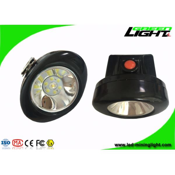10000lux High Lightness LED Mining Cap Lamp 6 - 8 Hours Working Time With Colorful PC Shell