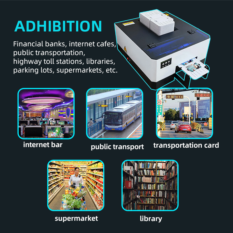 Professional Business Pvc Id Card Printing Machine