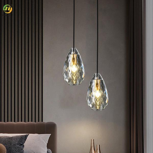 candelabro do Todo-cobre K9 Crystal Pineapple para a sala de jantar da cabeceira do quarto da sala de visitas