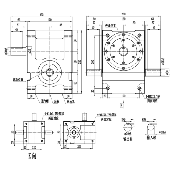 DS Series Free Stop Cam Indexer with Shaft Output and High Repeat Positioning Accuracy for Intermittent Transmission