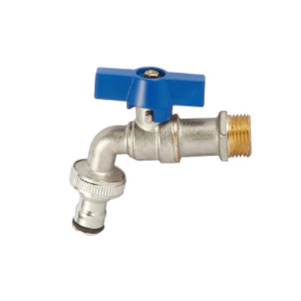 1/2 Faucet шланга Bib шланга сада 3/4 дюймов ручка латунного пластиковая