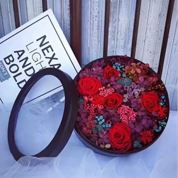 Wholesale preserved rose flower boxes from ecuador farm Real natural roses