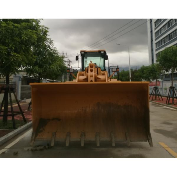 6 Ton Front Loader Heavy Equipment With 4m3 Bucket Capacity And Joystick