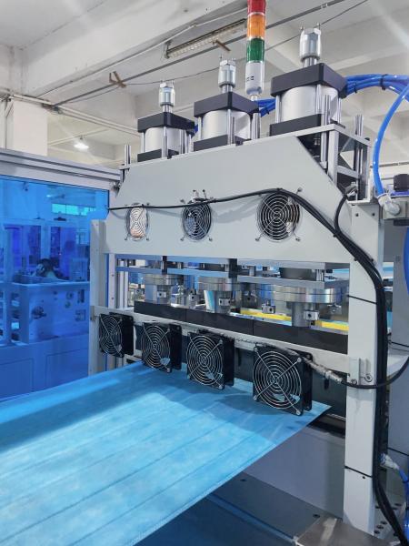 12KW 0,6Mpa Máquina de fabricação de sacos de filtro de ar de eficiência média e ultrassônica eficiente e confiável
