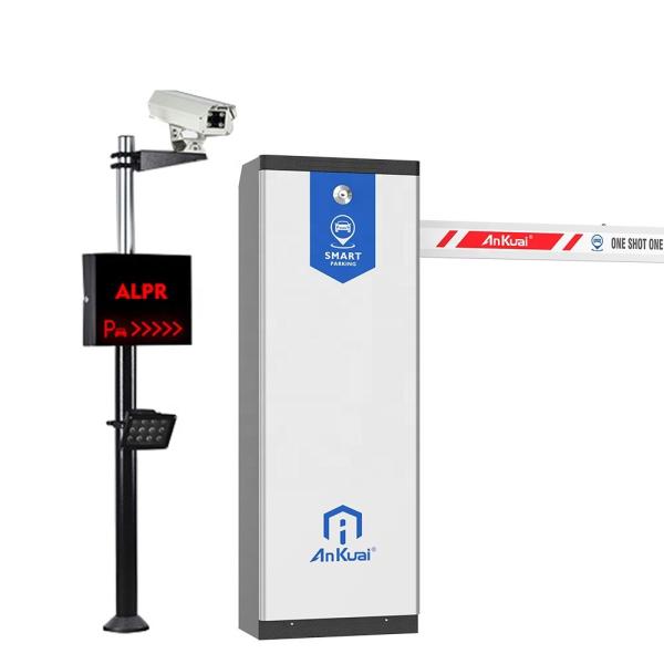 6 Million MTBF Park Plus Boom Barrier 24V DC Brushless Motor 6m Automatic Boom Gate