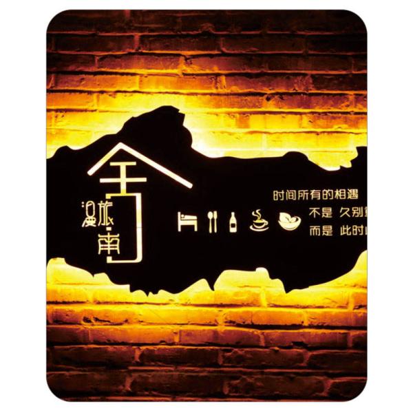 Outdoor 3d Logo Letter Poster Display Led Light Box Double-Sided Panel Indoor Headlights