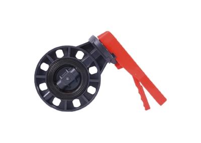 PVC CPVC Butterfly Valve Ball Valve with ISO9001  UPVC Butterfly Valve Drain Valve Pipe Fittings with Flap Disc
