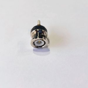 Gold Plated Brass RG316 BNC Connector DC-4GHz BNC Male Crimp Connector With Window For Rg316 Coaxial Cable