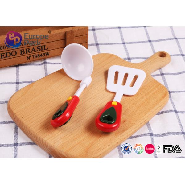 BPA Free Food Safety Custom Plastic Toys Spoon For Children Playing