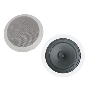 100V Flush Ceiling Speakers 8 Inch 6W Flush Mount In Wall Speakers