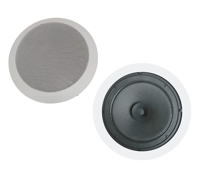 100V Flush Ceiling Speakers 8 Inch 6W Flush Mount In Wall Speakers