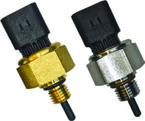 Heavy equipment pressure and temperature sensor Amphenol GE-2099 with 304 stainless steel housing material