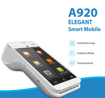 CE машины POS 4G LTE машина удара кредитной карточки терминального мобильная