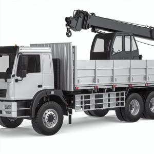 4t Lifting Capacity Sinotruk LHD 4x4 All Wheel Drive 266hp Truck Mounted Crane
