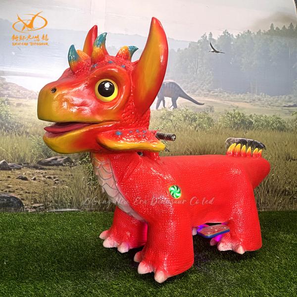 Children Dinosaur Animal Jurassic Ride for Shopping Mall with Light and Music