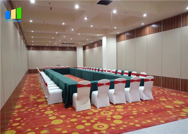 Sound Insulation Acoustic Removable Panel Movable Aluminium Office Sliding Partition Wall For Meeting Room