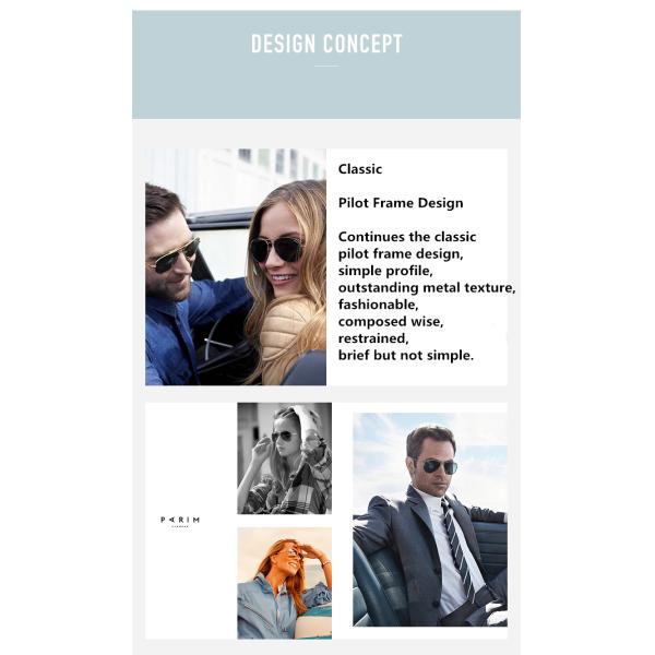 Pilot Mens Fashion Sunglasses , Mens Polorized Sunglasses Bronze Grey Pink Silver