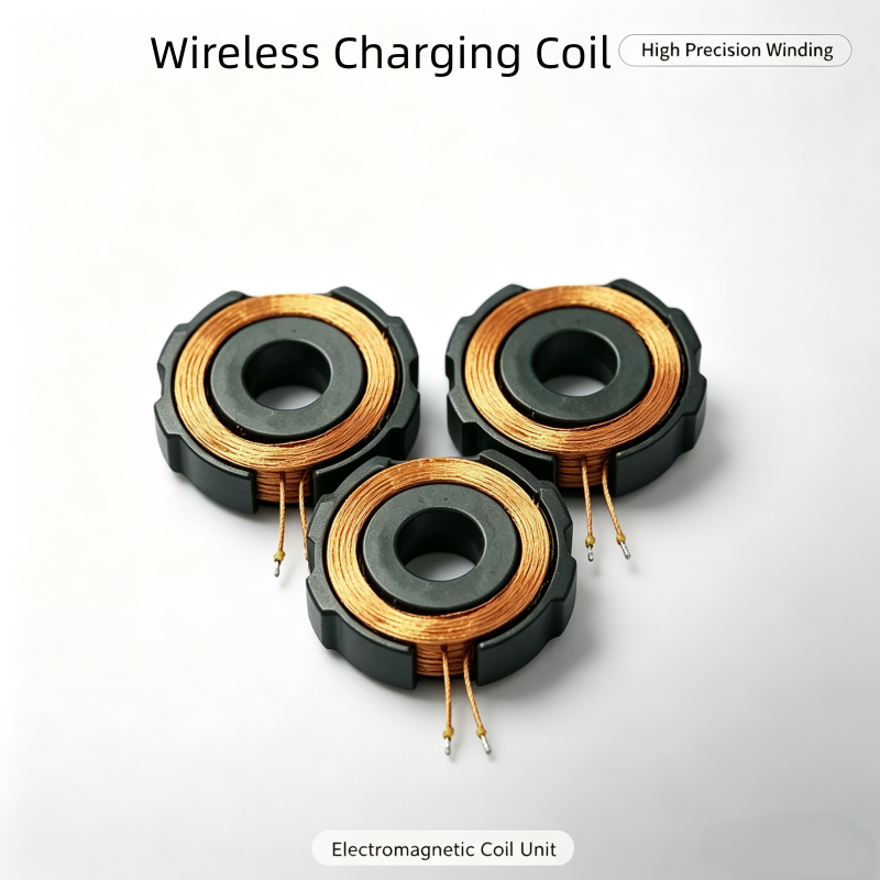 Customized Strong Magnetic 6.5uh Inductance Wireless Charging Coil for Smart