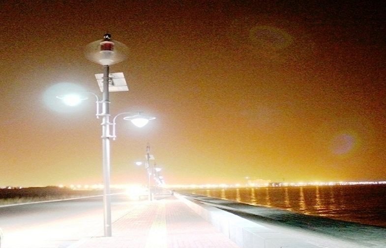 Honor ECO Wind Solar Hybrid Street Light System Maglev Vertical Axis Wind Turbine 12V / 24V