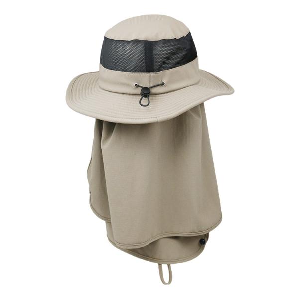 Outdoor Fisherman Bucket Hat Upf 50+ Uv Sun Protection With Removable Neck Flapface Cover