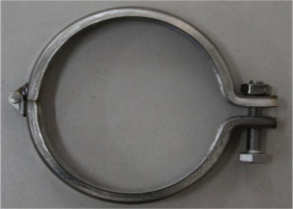 Carimbando a tubulação resistente as braçadeiras conectam o suporte 80mm - aço galvanizado 500mm