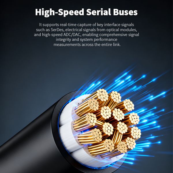 RC Series High-Speed Differential Probe with 16GHz Bandwidth RC Impedance Type and 1:1/4:1 Attenuation Ratio