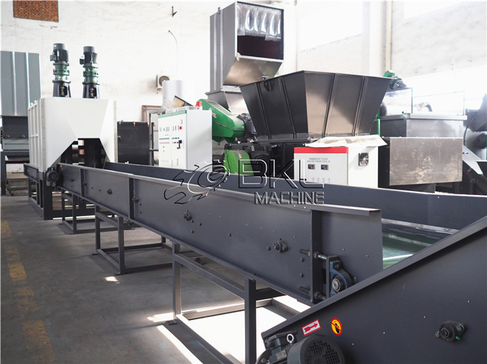 Линия бутылка 16mm 500KG h пластиковая повторно используя моя ЛЮБИМЦА