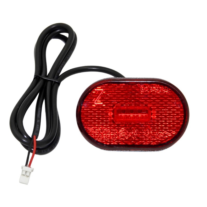 Waterproof Red LED Rear Tail Light Scooter Brake Lamp for 48V Electric Scooters